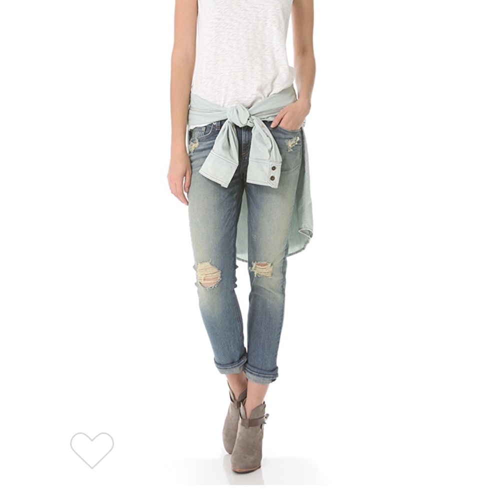 NWOT Rag & Bone/JEAN The Dash Slouchy Skinny Jeans